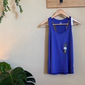 Stylish Blue Women's Tank Top
